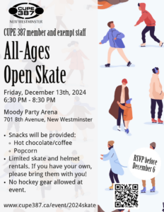 All Ages Open Skate @ Moody Park Arena